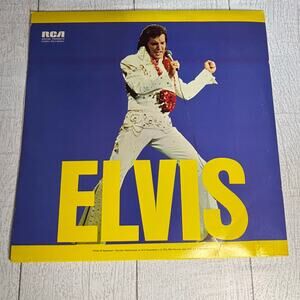 Vintage 1973 Elvis Presley's Self Titled Album Elvis 2 Record Set